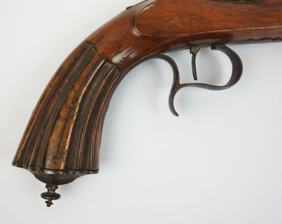 FRANCE. Pistolet de salon système Flobert...