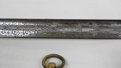 ANGLETERRE. Sabre d'officier d'infanterie...