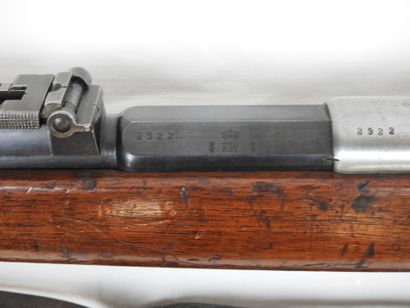 GERMANY. Mauser model 1871/84 rifle, steel...