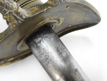FRANCE. Sabre modèle 1855 de général de brigade,...