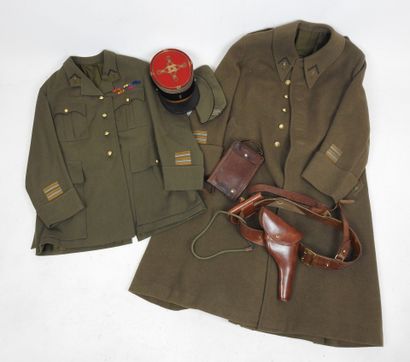FRANCE. Lieutenant-colonel hors cadre set,...