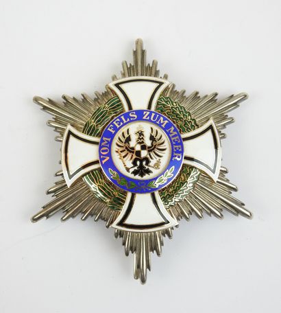 PRUSSE. Ordre des Hohenzollern, étoile de...