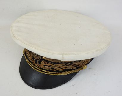 FRANCE. Casquette d'administrateur colonial...