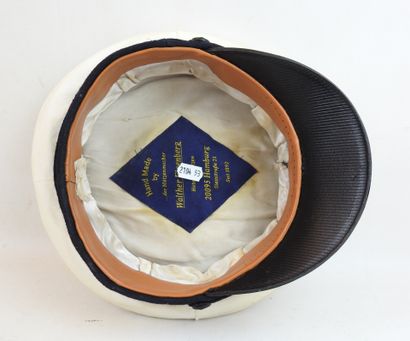 ALLEMAGNE. Casquette d'officier des équipages...