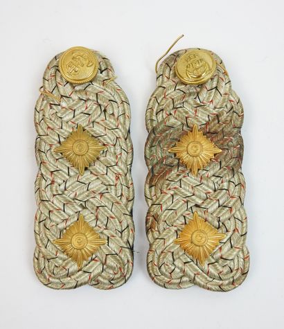 GERMANY. Pair of Imperial German Navy senior...