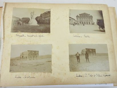 
ALBUM PHOTO. Album d'un officier de spahis...