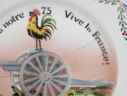 
FRANCE. Assiette parlante de Choisy 