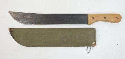 FRANCE. Machette à lame signée Talabot, avec...