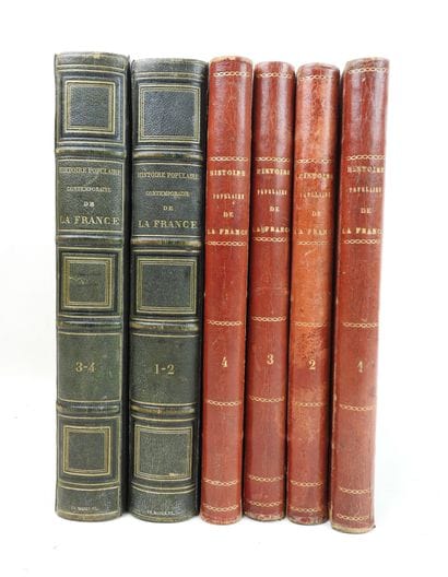 HISTOIRE POPULAIRE DE LA FRANCE. Paris, Hachette,...