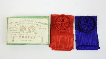 FRANCE. Rubans d'officier de la Légion d'honneur...