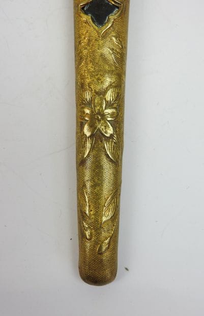 JAPON. Dague d'officier de la marine impériale...