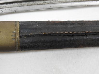 FRANCE. Epée modèle 1872 de polytechnicien...