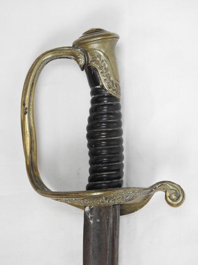 FRANCE. Sabre d'officier d'infanterie modèle...