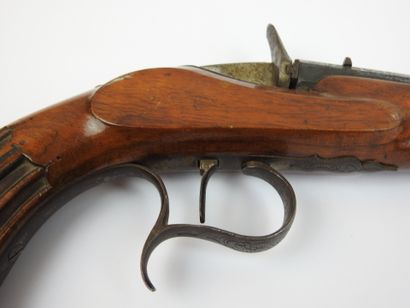 FRANCE. Pistolet de salon système Flobert...