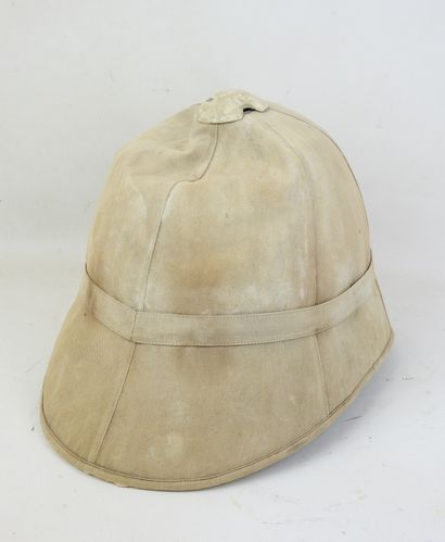 FRANCE. Casque colonial modèle 1886 en liège...