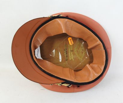 ALLEMAGNE. Casquette de chef de gare de la...