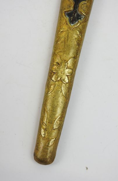 JAPON. Dague d'officier de la marine impériale...