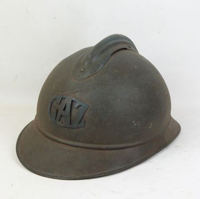 FRANCE. Casque Adrian modèle 1915 des employés...