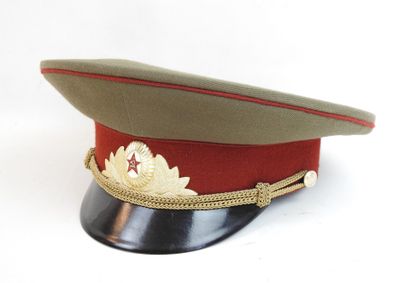 URSS. Casquette d'officier d'infanterie soviétique...