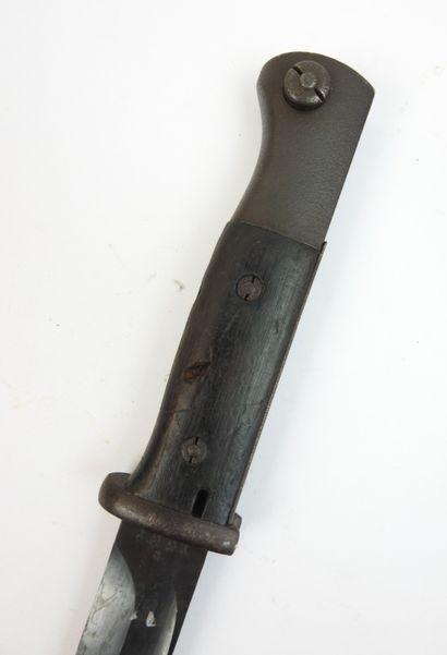 ALLEMAGNE. Baïonnette Mauser 98K, plaquette...