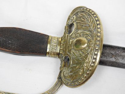 FRANCE. Epée d'officier supérieur de la Garde...