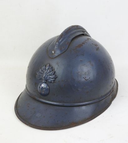 FRANCE. Casque Adrian M15 d'infanterie en...