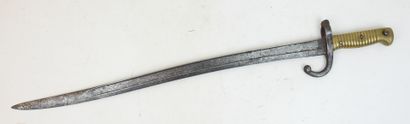 FRANCE. Baïonnette Chassepot modèle 1866...