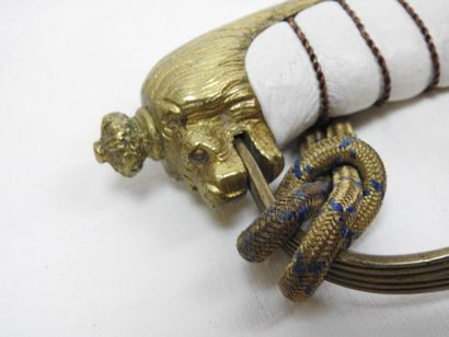 ITALIE. Sabre d'officier de marine, fusée...