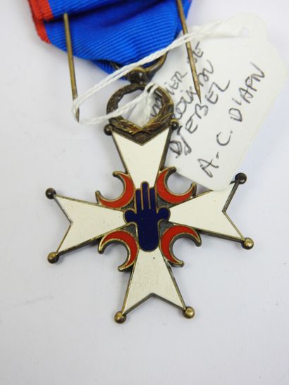 FRANCE. Médaille de bronze du Djebel. BE