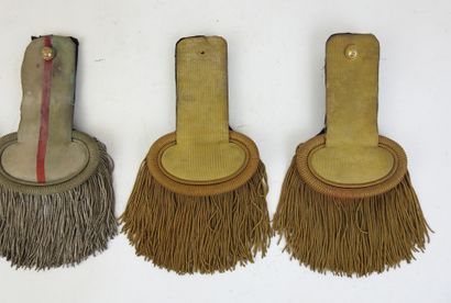 FRANCE. Paire d'épaulettes d'adjudant d'infanterie...