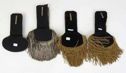 FRANCE. Paire d'épaulettes d'adjudant d'infanterie...