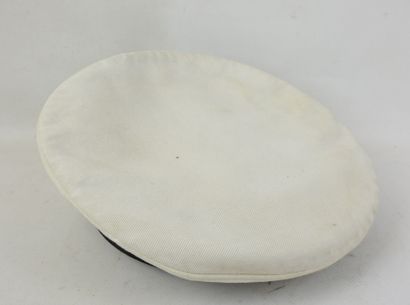 JAPON. Casquette d'été d'officier de la marine...