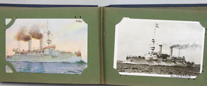 ALBUM CPA. Collection d'environ 100 cartes...