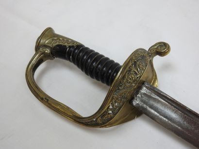 FRANCE. Sabre d'officier d'infanterie modèle...