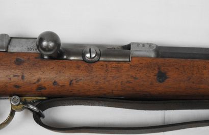 GERMANY. Mauser model 1871 rifle, steel bolt...