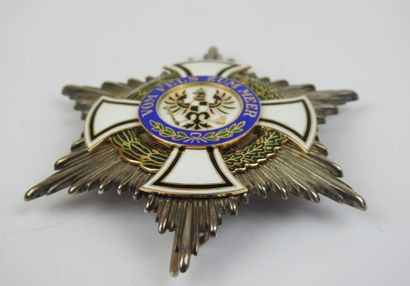 PRUSSE. Ordre des Hohenzollern, étoile de...