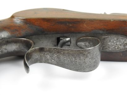 FRANCE. Flobert single-shot salon pistol,...