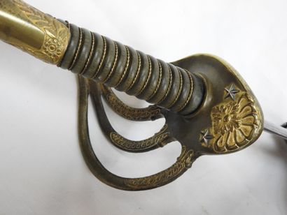 FRANCE. Sabre modèle 1855 de général de brigade,...