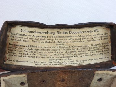 GERMANY. Pair of Dienstglas DF 03 binoculars...