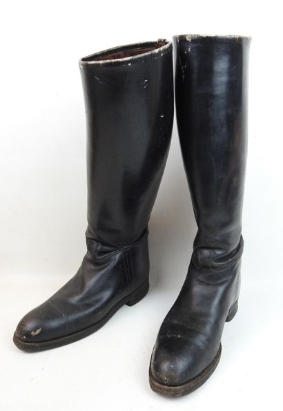 FRANCE. Paire de bottes de cavalerie type...