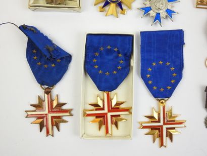FRANCE. Lot de 6 médailles diverses, ordre...