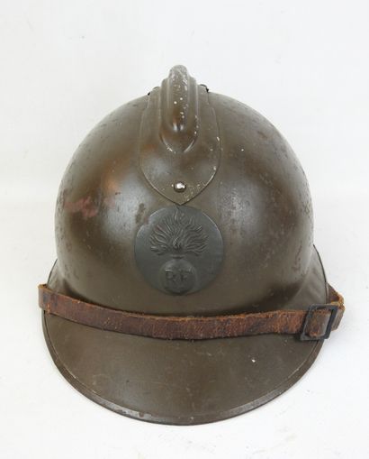 FRANCE. Casque Adrian modèle 1926 d'infanterie...