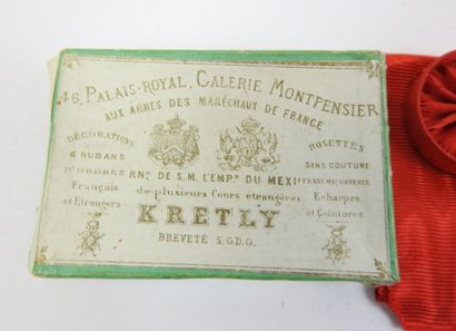 FRANCE. Rubans d'officier de la Légion d'honneur...