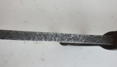 FRANCE. Baïonnette Chassepot modèle 1866...