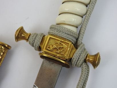 ALLEMAGNE. Dague d'officier de la marine...