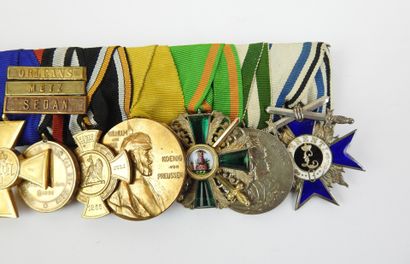 ALLEMAGNE. Barrette commémorative de la guerre...
