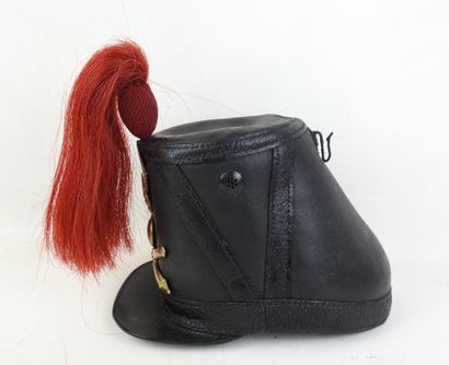 FRANCE. Shako d'artillerie modèle 1860 