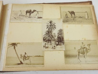 
ALBUM PHOTO. Album d'un officier de spahis...