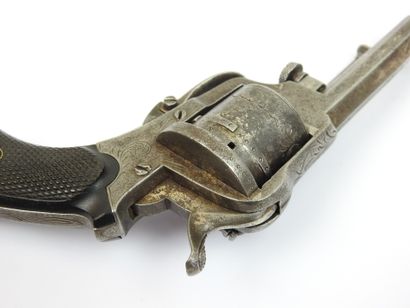 BELGIUM. Lefaucheux system pinfire revolver,...
