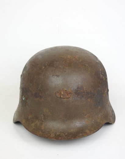ESPAGNE. Casque modèle Z-42 des troupes républicaines...